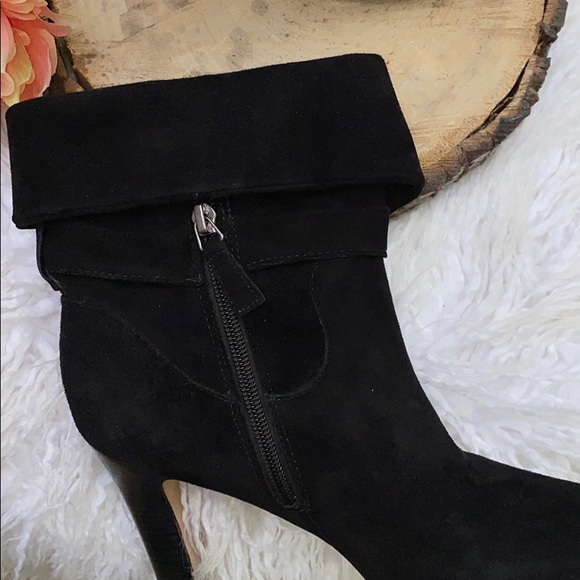 JOHNSTON & MURPHY BLACK ANKLET HIGH BOOTS - Picture 10 of 11